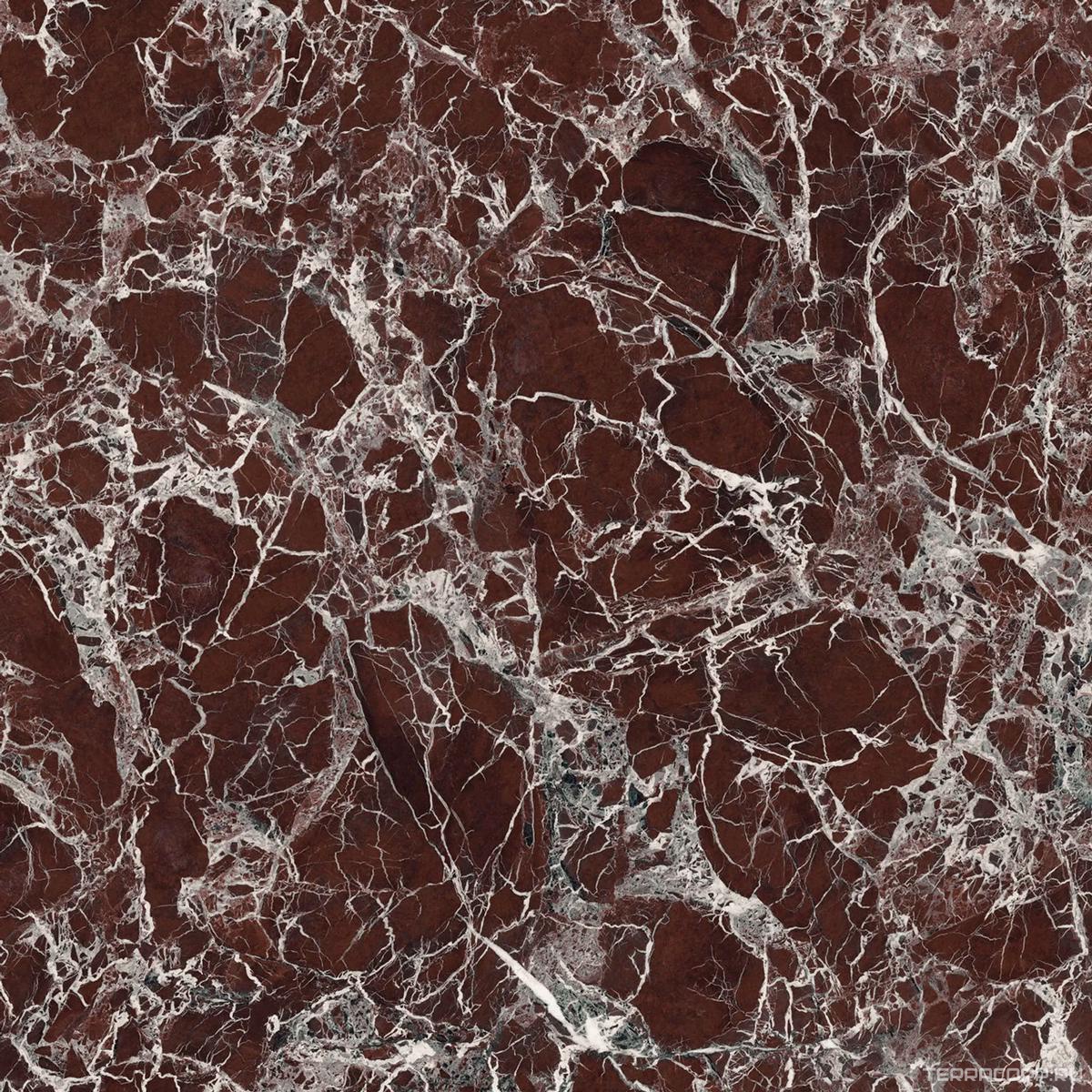 Керамогранит Ariostea Ultra Marmi Rosso Imperiale Luc 6 mm 150x150 Розовый, фото 7