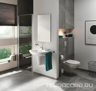 Смеситель для раковины, c донным клапаном, с установочным комплектом, хром ZZ Grohe BauFlow 23752000