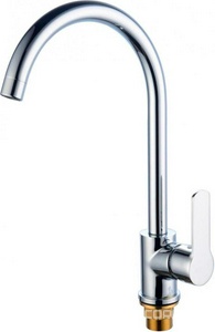Смеситель для кухни, с поворотным изливом, (цв.хром),  ZZ Latuno 105 L10512