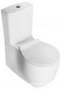 Чаша напольного унитаза 36x66,5см, безободковая, без бачка арт.Y0X601 и сиденья, крепёж в компл.,  ZZ Hatria Le Fiabe Y1E801