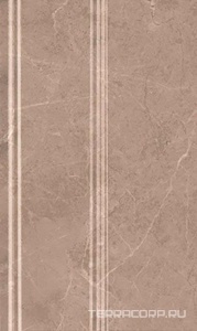 Керамическая плитка Kerama Marazzi Гран Пале Плинтус  беж ZZ15x25 Бежевый 