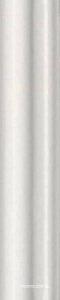 Керамическая плитка Kerama Marazzi Тортона Бордюр Багет  белый 15x3 Белый 