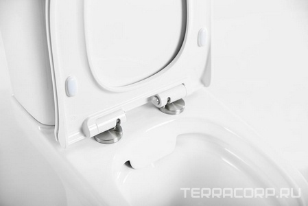 Чаша напольного, безободкового унитаза, (крепеж к полу в компл.),  BelBagno Steam BB130CPR