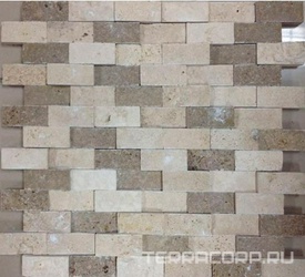 Мозаика из камня на сетке Т20-202-2350R XX |30.5x30.5