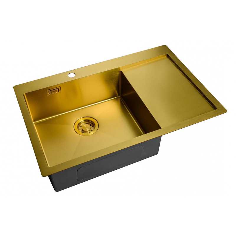 Мойка кухонная Zorg Light ZL R 780510-R BRONZE| 51x78x20