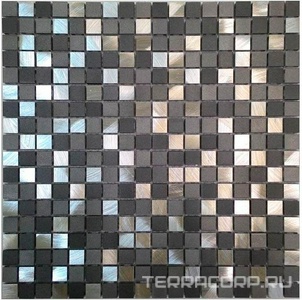 Мозаика Спектр-М Микс Мозаика из металла на сетке A10-018 30x30 Комбинированный 