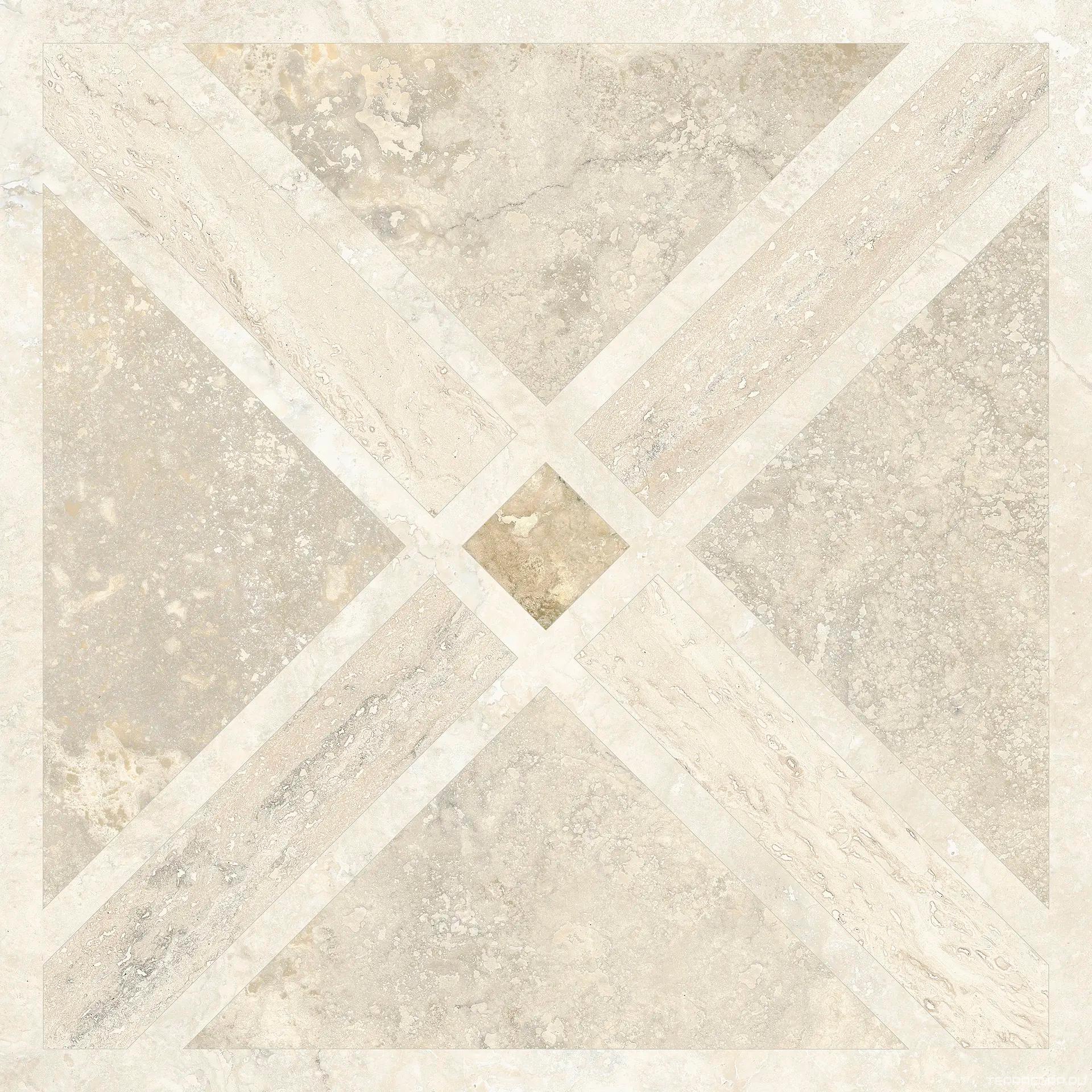 Керамогранит Sant Agostino Invictus Cross Deco 6060 (п.п.) 60x60 Бежевый, фото 3