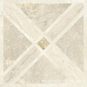 Керамогранит Sant Agostino Invictus Cross  Deco 6060 (п.п.) 60x60 Бежевый 