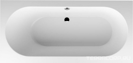 Ванна 1900х900хh480мм,(кварил),ТОЛЬКО ДЛЯ УСТАНОВКИ ПОД СТОЛЕШНИЦУ, ножки пласт.h145-180мм в компл,(без удлинённого слива-перелива), Oberon Ц/С 10 XX