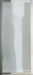 Боковая стенка 80хh190см, (правая/левая) для сдвижной двери (профиль цв. хром, стекло 6мм, прозрачное StarClean) New Cee ZZ