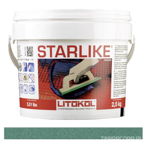 Затирка VERDE PINO C.550 зеленая сосна 2,5 кг. ZZ Litokol Starlike C550/2.5, фото 3