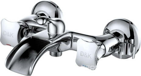 Смеситель D&K Grimm Hessen DA1383501 для ванны с душем| 21x8x18