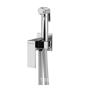 Смеситель встраиваемый с гигиеническим душем, держателель + лейка, хром Kerama Marazzi Fioretto NEW V253CR442RUKM