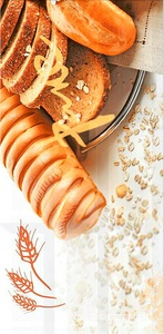 Керамическая плитка Azori Вог Декор ВОГ Панэ 20.1х40.5 Комбинированный 