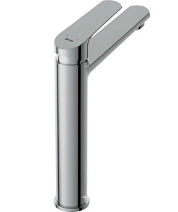 Смеситель для раковины, высокий, без донного клапана, цв.хром Cersanit FLAVIS 63038