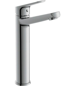 Смеситель для раковины, высокий, без донного клапана, цв.хром Cersanit FLAVIS 63038