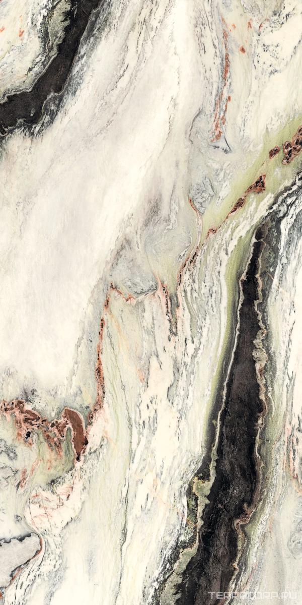 Керамогранит Ariostea Ultra Marmi PANDA WHITE Glint 150x300 Комбинированный, фото 6