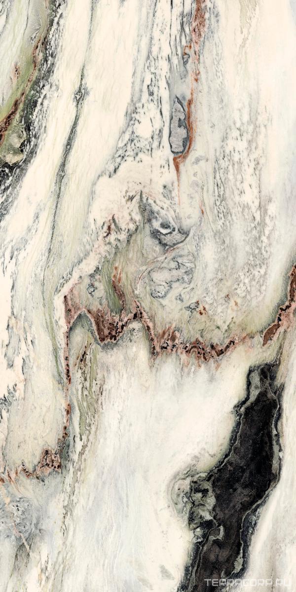 Керамогранит Ariostea Ultra Marmi PANDA WHITE Glint 150x300 Комбинированный, фото 7