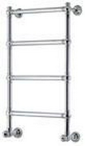 Полотенцесушитель 600(625)хh980х220мм, подвод воды int.550мм, (цв.хром), краны, крепёж в компл., (ГВС, 6 bar) Margaroli 9-442/4/600 ZZ Margaroli Armonia 9-442/4/600 CR