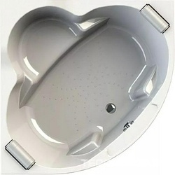 Акриловая ванна Radomir Сорренто 2 140x140, с подголовниками| 140x140x50