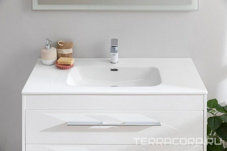 Раковина-столешница Flat 70 см, для мебели ""(без тумбы не продается) ZZ Aquanet Алвита 284027