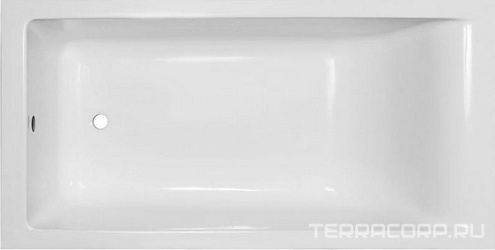 Ванна "Дельта" 150х70 см, без панели и ножек, белая ZZ