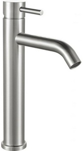 Смеситель для раковины Aquanet Steel AF210-11S высокий,сталь, цв. сатин ZZ Aquanet steel 242967