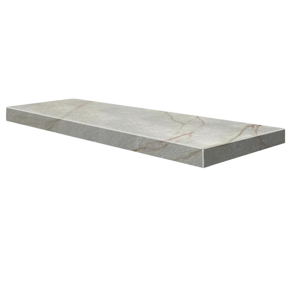 Ступени AtlasConcorde Россия EMPIRE Empire Calacatta Diamond Scal. Ang. Dx 33x160 /ЭМПАИР КАЛАК. ДАЙМОНД СТУПЕНЬ УГЛОВАЯ ПР 33x160 Белый, фото 3