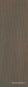 Керамическая плитка Kerama Marazzi Раваль  коричневый структура обрезной ХХ 30x89,5 Коричневый 