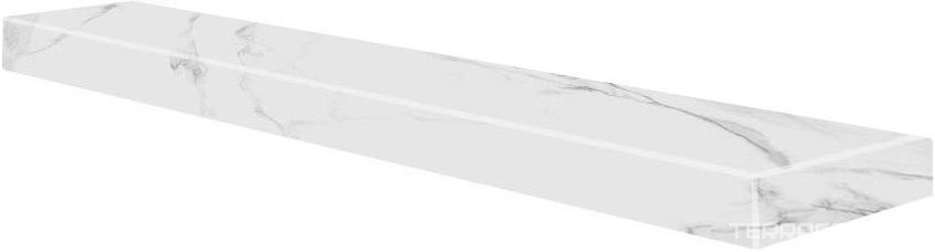 Ступени Kerama Marazzi Монте Тиберио Ступень ЕВРО ТЕХНО Угловая Левая лаппатир (n049046)34.5х119.5 Белый, фото 3