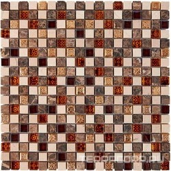 721 из мрамора и стекла (чип 15x15) 30х30
