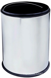 Мусорное ведро  напольный, хром ZZ Wasserkraft Abens K-625