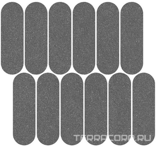 Керамогранит Kerama Marazzi Джиминьяно Декор  наборный антрацит матовый 30x32 Черный 