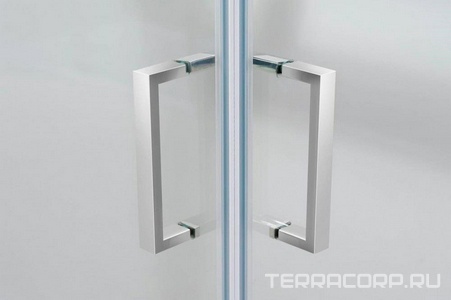 Душевой уголок Gelios 90х90х195, профиль хром,  стекло прозрачное 8мм, ZZ Berges GELIOS 061022