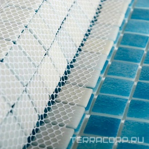 Мозаика Bonaparte Керамическая мозаика Atlantis Sky (4x24x24) 31.5x31.5 Синий 