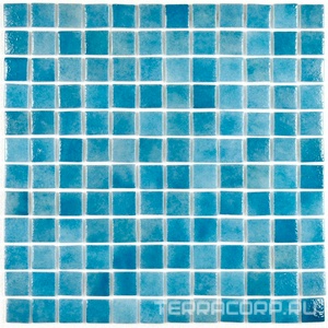 Мозаика Bonaparte Керамическая мозаика Atlantis Sky (4x24x24) 31.5x31.5 Синий 
