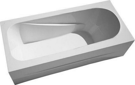 Ванна  "Стандарт",  без г/м, 150х75х58,5см на раме, слив/перелив. в комплекте, БЕЗ ПАНЕЛИ, ZZ Thermolux Leda Leda стандарт (без панели)