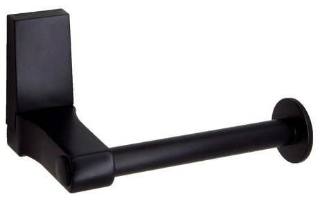 Держатель для туалетной бумаги без крышки , цв.черный ZZ Wasserkraft Abens K-3296