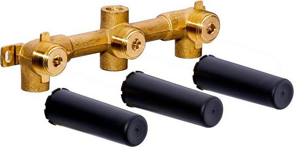 Встраиваемая часть настенного смесителя для раковины (глубина установки мин.60мм, макс.132мм, излив посредине), Dorn Bracht ZZ Dorn Bracht Универсал 35 707 970 90