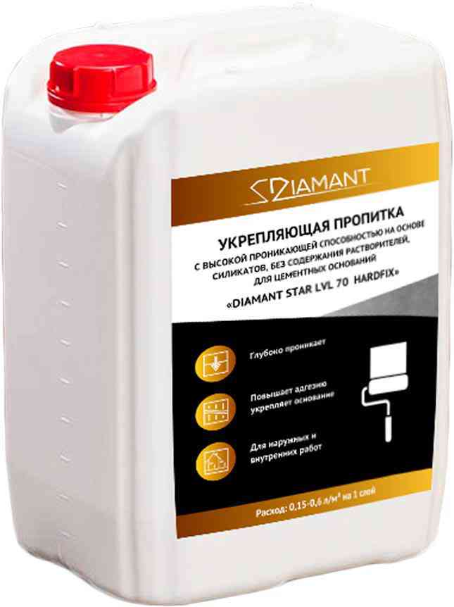 Укрепляющая пропитка «Diamant Star LVL 70  Hardfix» 12кг. ZZ