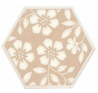 Керамическая плитка Kerama Marazzi Лафайет HGD\A302\24001 Декор  матовый 20x23,1 Бежевый 