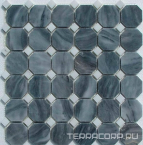 Мозаика Спектр-М Натуральный камень Мозаика из камня на сетке М20-216Р 30.5x30.5 Комбинированный 