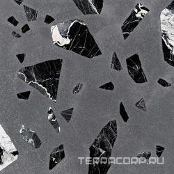 Dark Grey Rock Nat. Rett.ZZ |60x60