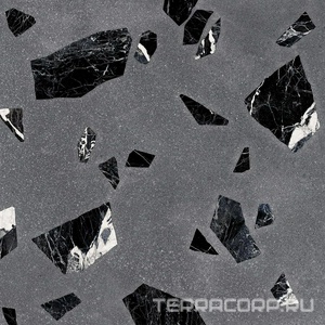 Керамогранит Ergon Medley Dark Grey Rock Nat. Rett.ZZ 60x60 Серый 