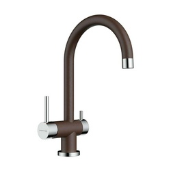 Смеситель Omoikiri Yamada DC для кухонной мойки| 14x37x23