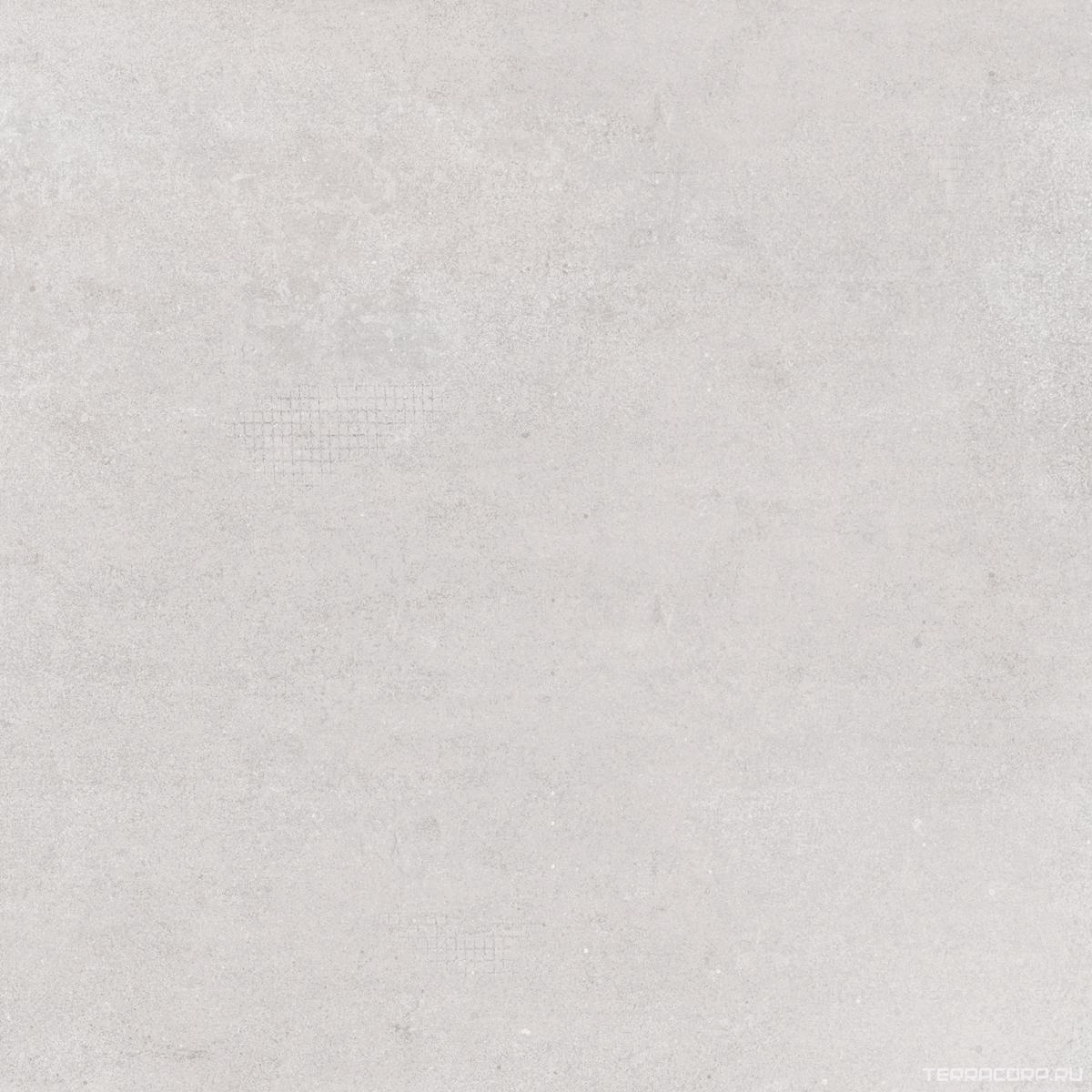 Керамогранит Zerde Concrete light grey 60x60 Серый, фото 3