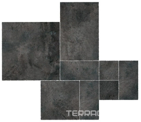 Aix Fumee Kit Multiformato Tumbled ZZ 75x75