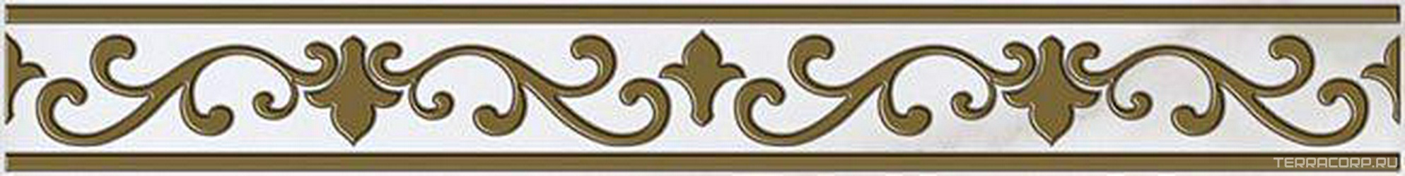 Бордюр Сари золото ZZ l6.3х50