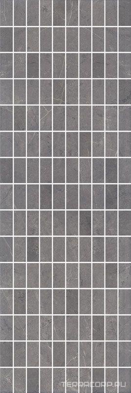 Керамическая плитка Kerama Marazzi Низида Декор мозаичный серый темный XX25х75 Серый, фото 3