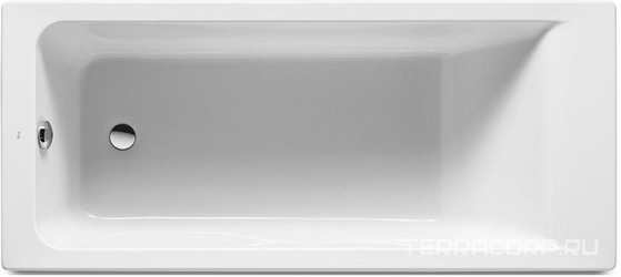 Акриловая ванна Roca Easy 170x70 см, БЕЗ каркаса, БЕЗ панелей, ZZ